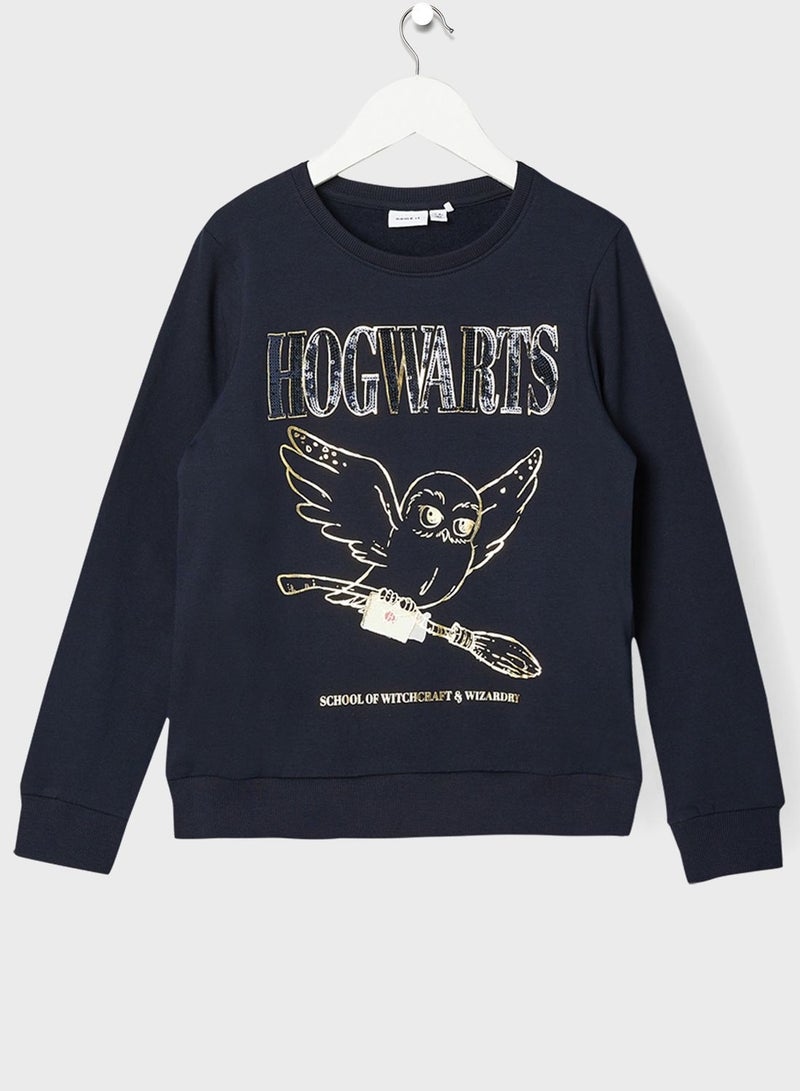 NAME IT Kids Hogwarts Sweatshirt  - Image 1
