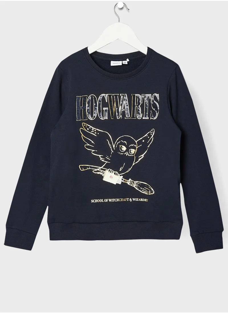 NAME IT Kids Hogwarts Sweatshirt