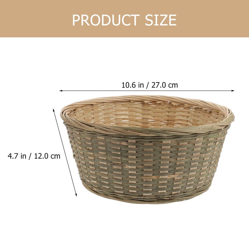 Handmade Bread Basket Set Large Medium Small Kitchen Storage Organizer - Image 3