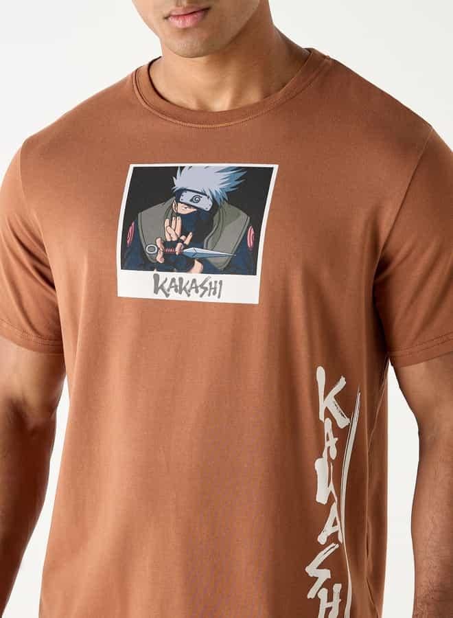 اس بي كاركترز تيشيرت بياقة ضيّقة وأكمام قصيرة وطبعات - Image 4