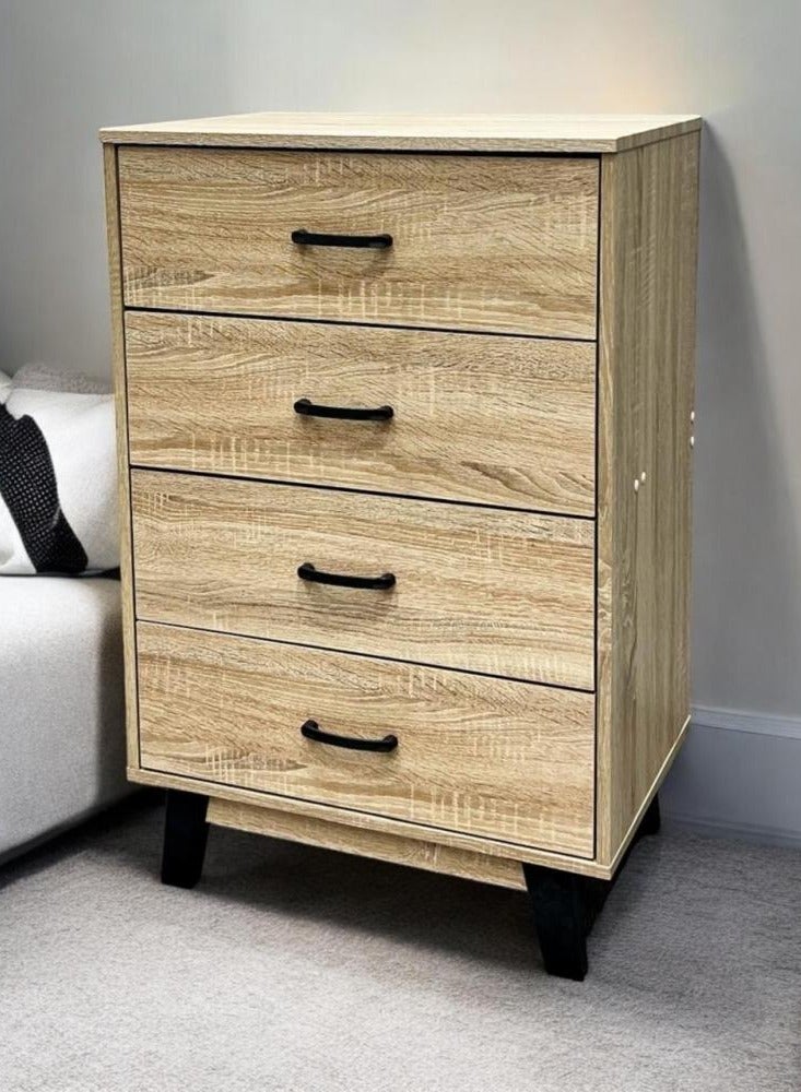 Modern design 4-drawer chest