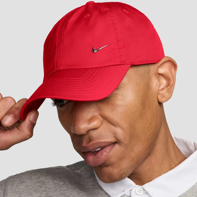 Nike Red Dri-FIT Club Unstructured Cap  | Best Price UAE