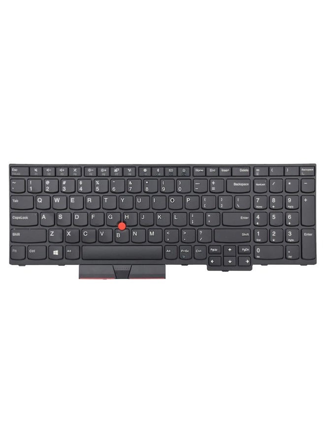 SUNMALL Replacement Keyboard with Trackpoint Compatible with Lenovo ThinkPad E580 E585 L580 E590 E595 L590 T590 P52 P72 P53 P73 ，P15s Gen 1 / T15 Gen 1 Series Laptop No Backlit - Image 2