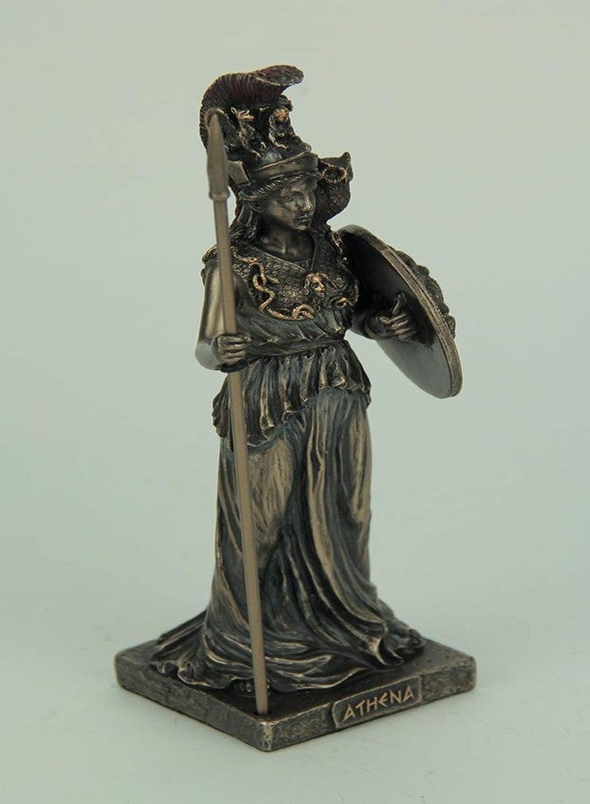 Veronese Design Athena Greek Goddess of Wisdom & War Bronze Finish Statue - Image 2