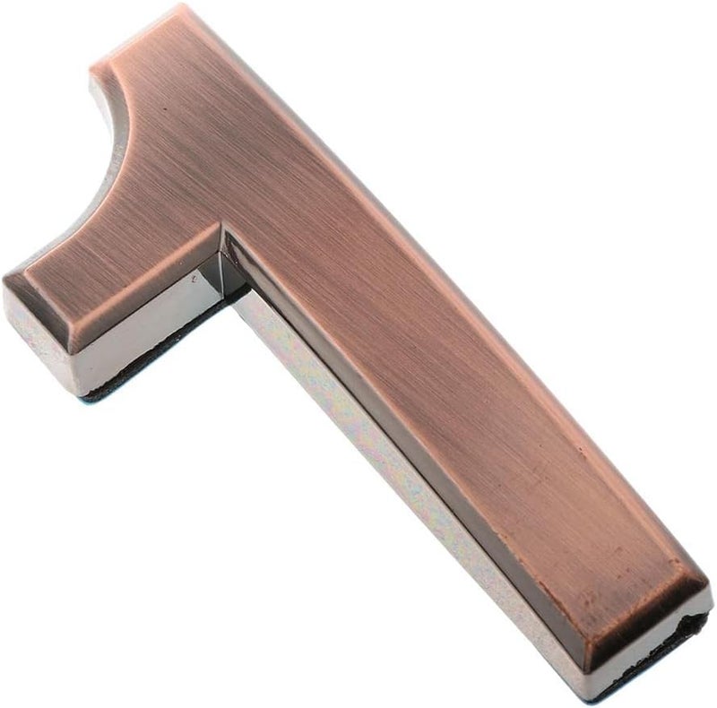 klarako Bronze Front Gate Door Address Plaque Number Digits Sign Sticker Plate Self Adhesive klarakoNumber 1 - Image 4