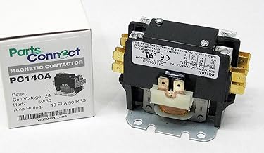 Packard C140A 1 Pole Contactor Coil Contactor, 40 Amp, 24V - Image 1
