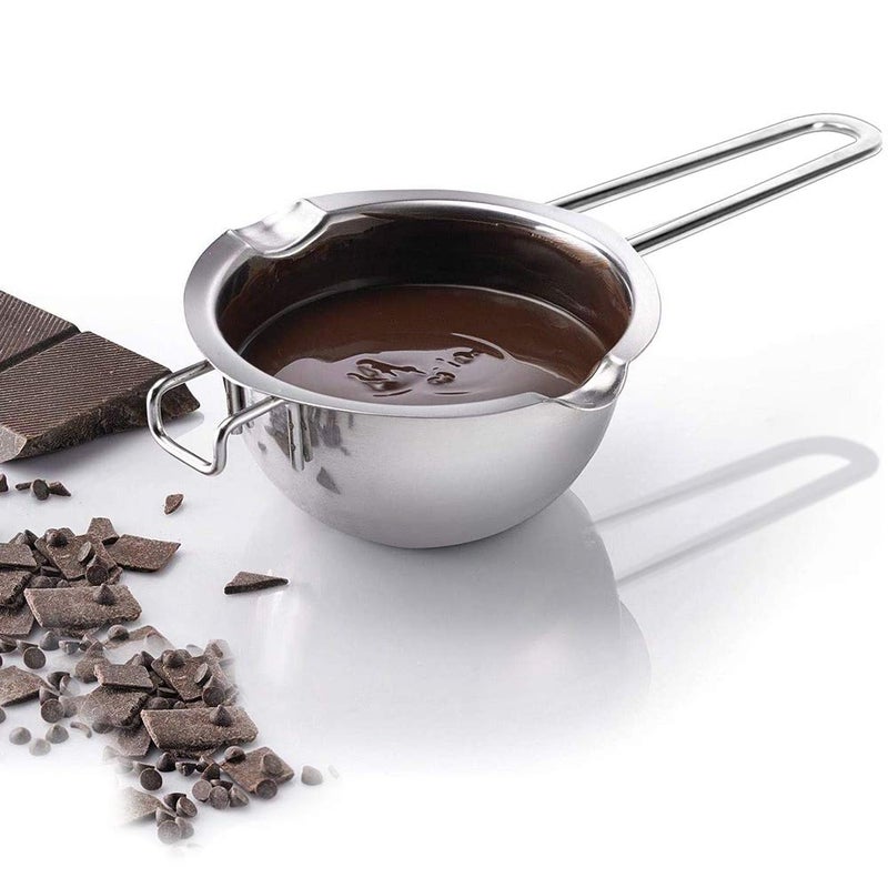Sysmie 1000ML Double Boiler Pot Set Stainless Steel Melting Pot For Chocolate, Candle and Candy Making (34oz) - Image 5
