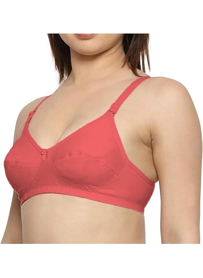 Love Bell - Love Bell Women's Everyday Bra - Double-Layered, High Coverage, All-Day Comfort Bra - Image 1
