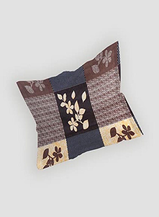 La' Amour 160 Gsm Single Bedsheet With 1 Pillow Cover - 144 TC Supersoft Microfiber - Breathable & Wrinkle Free - 2 Pcs Set | Brown & Coffee - Image 4