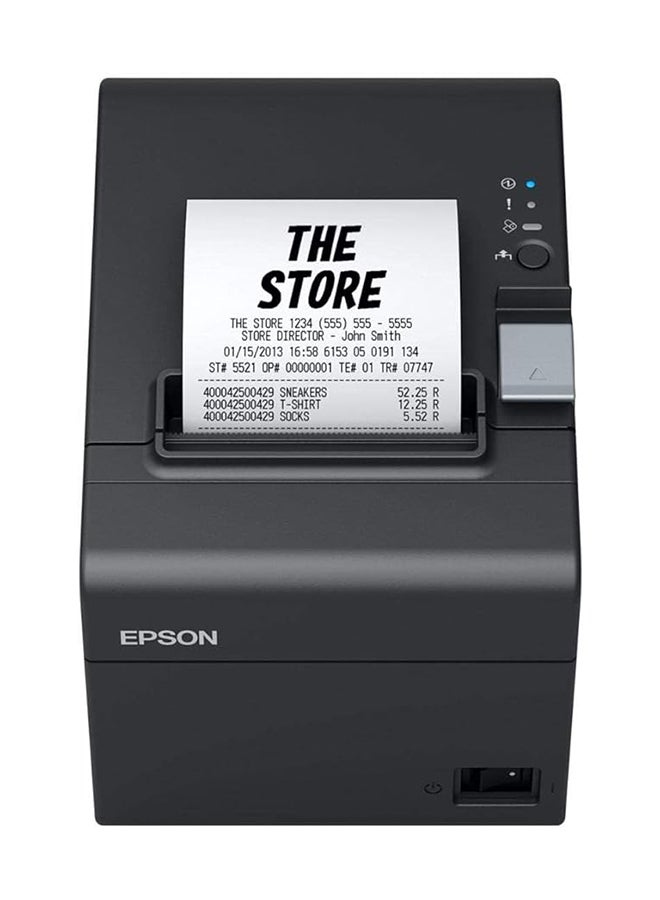 EPSON TM-T20III receipt printer (USB-RS232) Black - Image 2