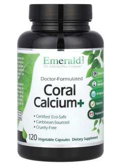 Emerald Laboratories Coral Calcium+ 120 Vegetable Capsules 
