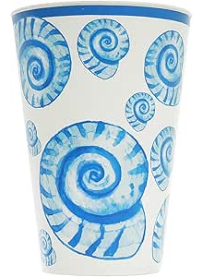 زينيا كوب بلاستيكي زينيا بلو شيل، سعة 400 مل - Image 1