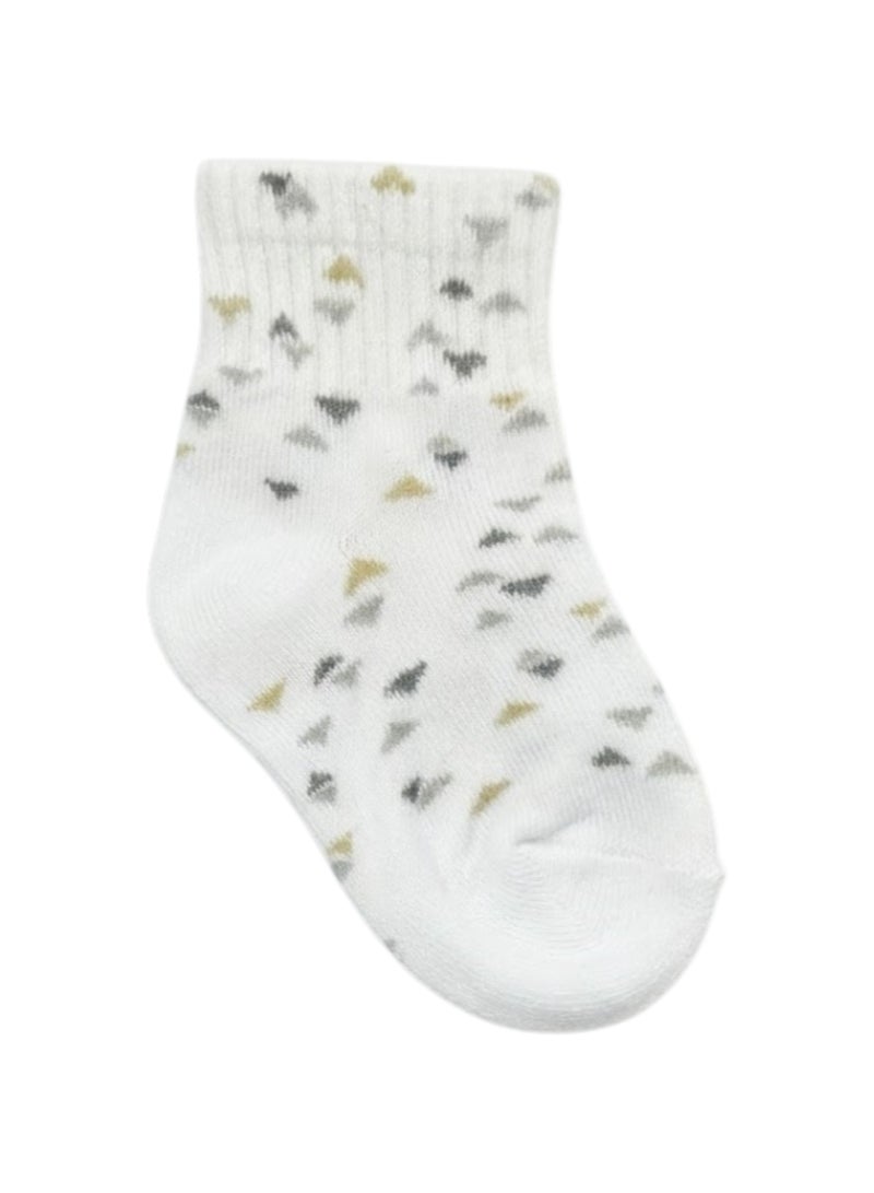 victor and jane Monochrome Baby character socks 4 pack - Image 2