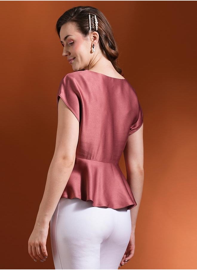 Solid Satin Extended Sleeves Round Neck Top - pzsku/Z3FABA20D20CDE5EF450FZ/45/_/1740487894/f8de903f-76ae-4360-9f54-ae635cd72277