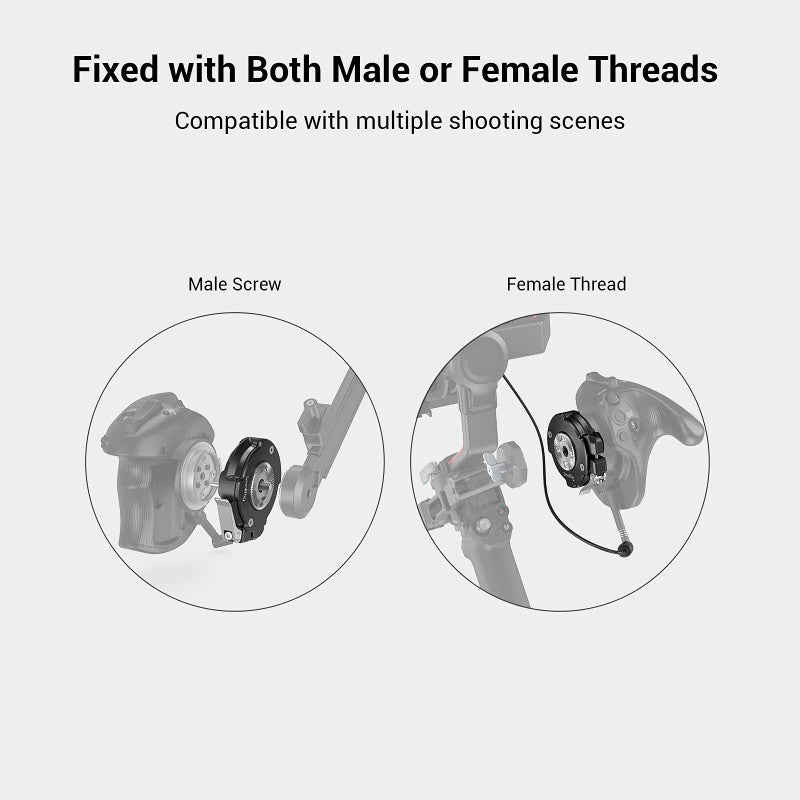 SmallRig Handgrip Rosette Adapter for Sony FX6 to Reposition The Original FX6 Handgrip - 3403 - Image 4