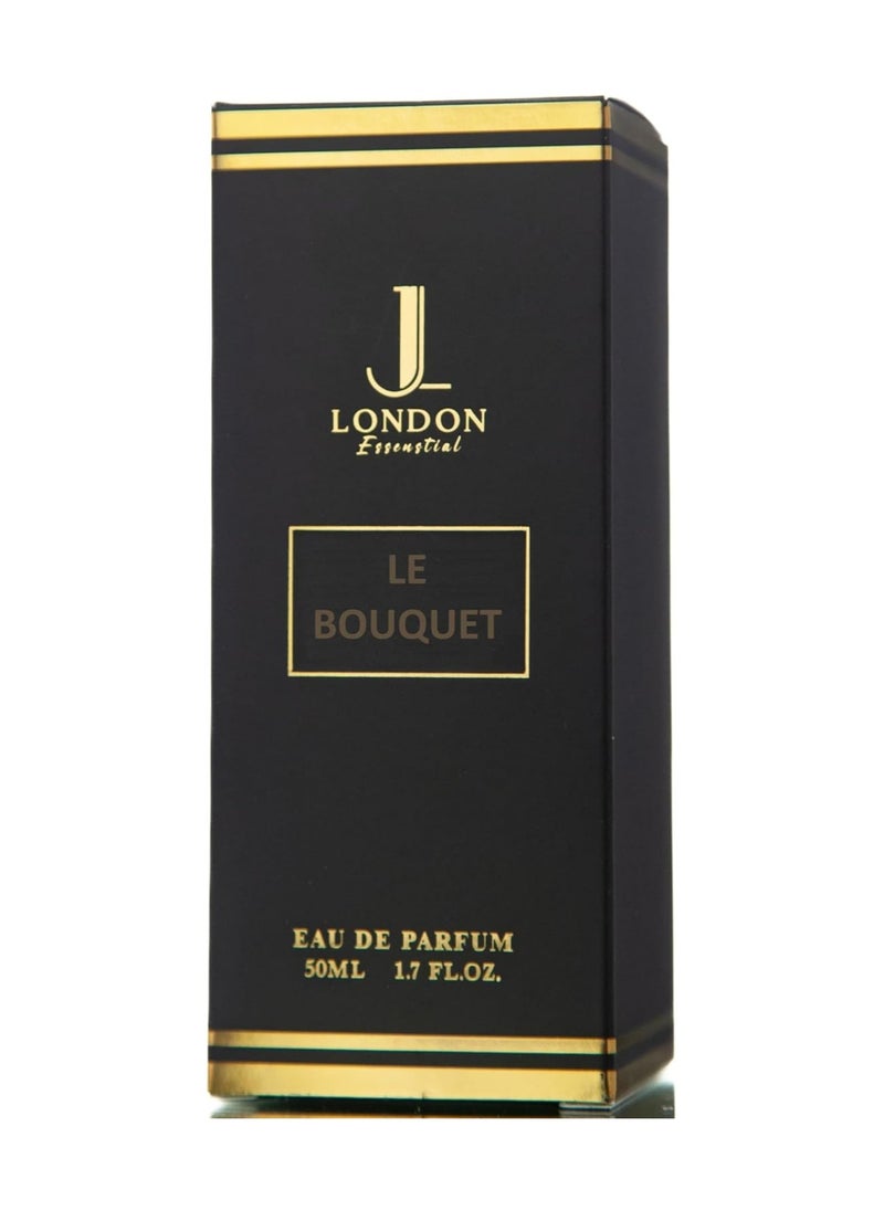 JAN LONDON JAN LONDON ESSENTIAL - LE BOUQUET EDP Perfume For Men And Women Long Lasting Unisex Fragrance Inspired Perfumes for Ladies & Gents 50ml  - Image 2