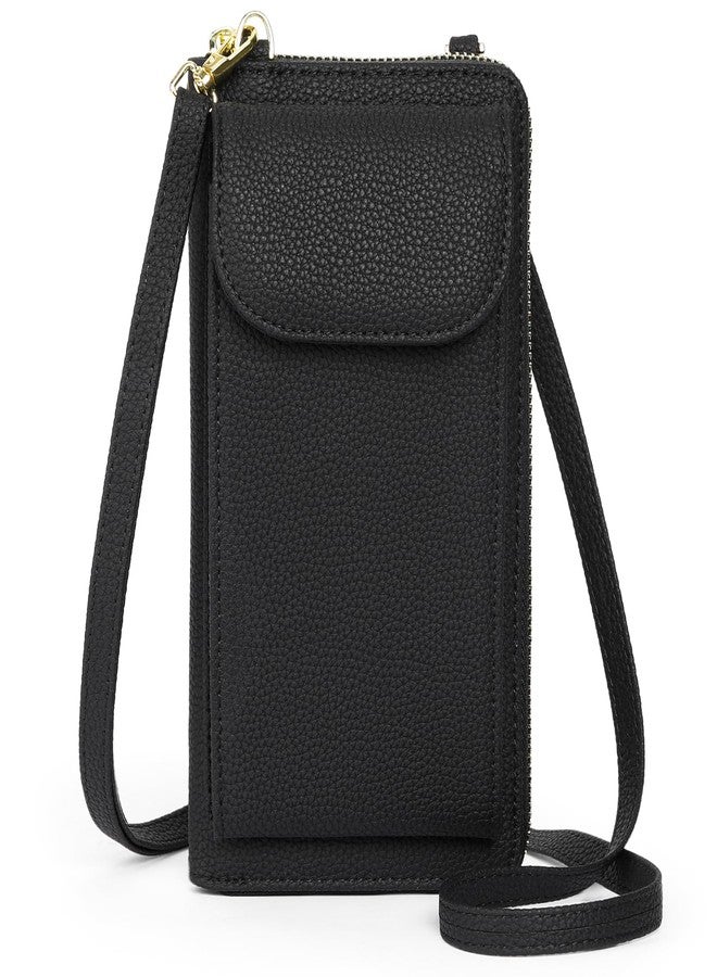FALAN MULE Small Cell Phone Crossbody Bags for Women, Leather Wallet Phone Purses - Image 1