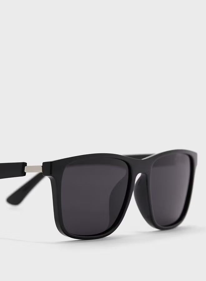 Robert Wood Polarized Wayfarer Sunglasses - Image 2