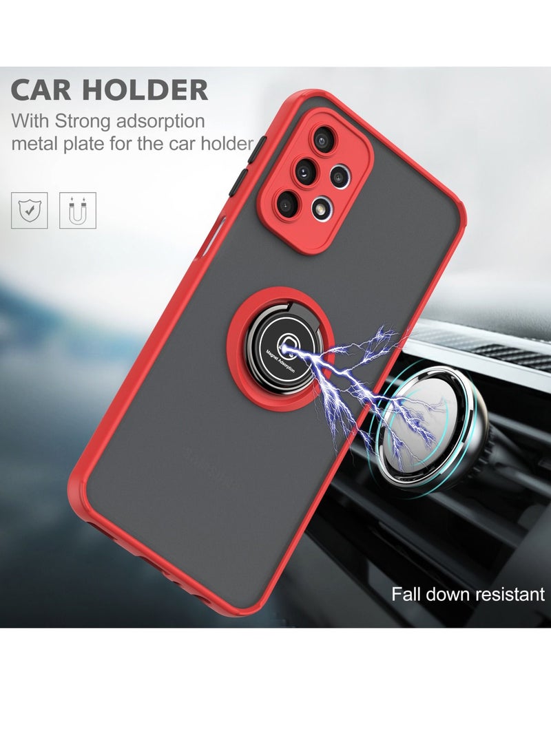 GULFLINK Back Cover Phone Protection Case For Samsung A23 Black/red - Image 3