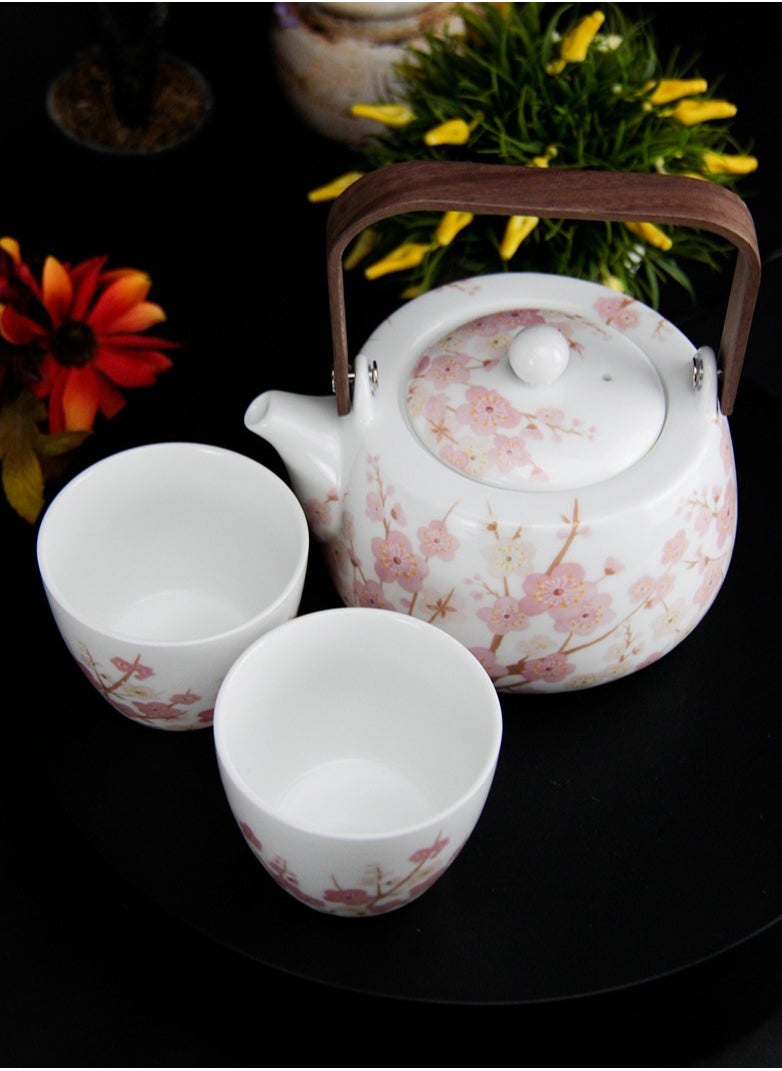 Cherry Porcelain Teapot set with Wooden Handle for Gift Home Tea Lovers Men Women w/ 2 cups - pzsku/Z3FABEC08D76B64C54F62Z/45/_/1708779821/62192e49-8877-4c7e-a69b-1ab98c8671d1