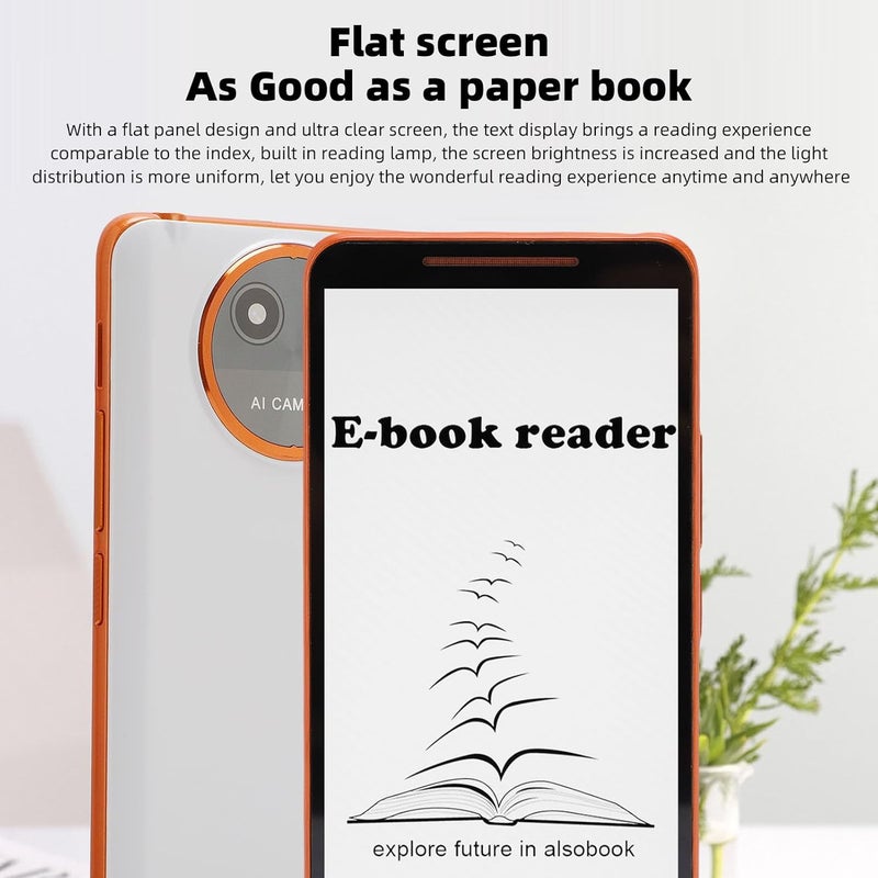 LICAEVEY Portable 5.7" HD E Book Reader with Writing Pad & Capacitive Touch - Android EBook Device, WiFi Bluetooth, Protective Cover Included | 2025 Model - Image 3