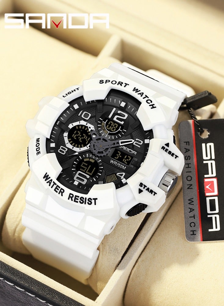 SANDA Brand G- Style Military Watch Men Digital Shock Sports Watches For Man Waterproof Electronic Men's Wristwatch - Image 1