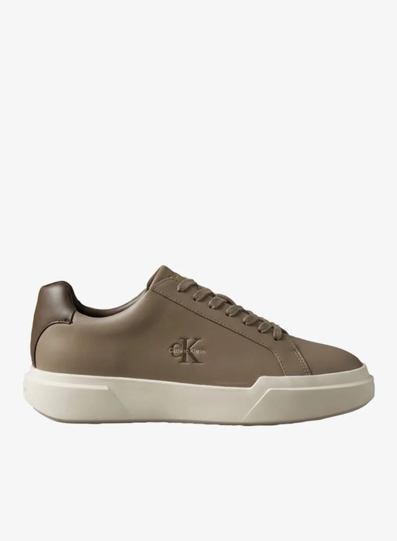 Leather Durable Traction Chunky Trainers