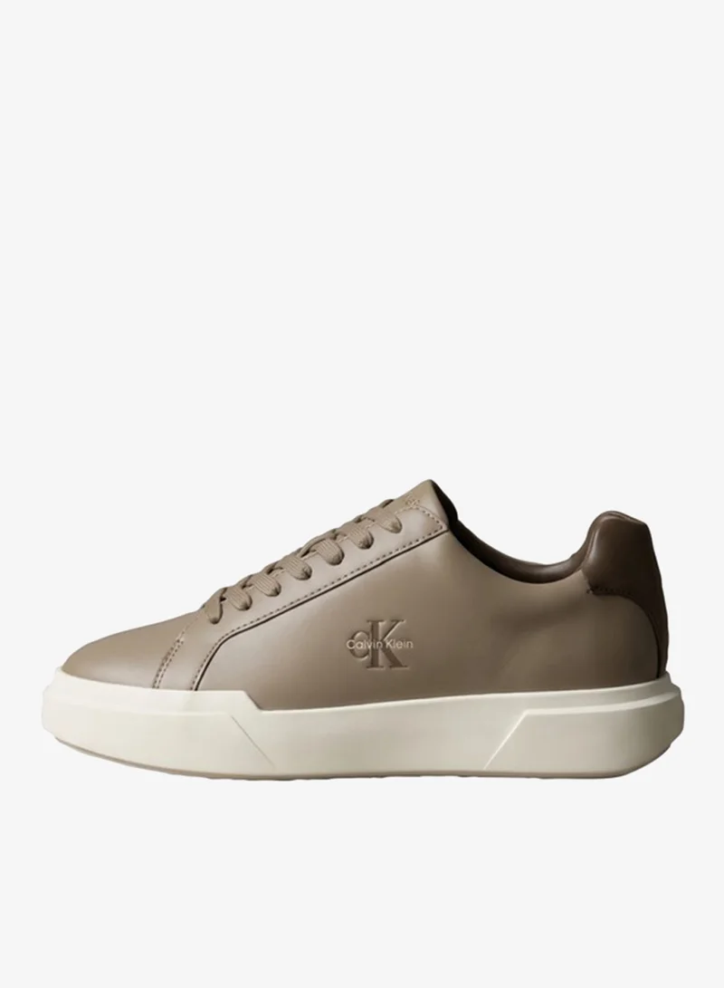 Calvin Klein Jeans  Leather Durable Traction Chunky Trainers for Men | Best Price UAE