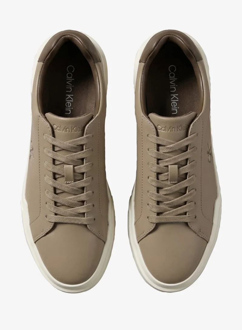 Calvin Klein Jeans  Leather Durable Traction Chunky Trainers for Men | Best Price UAE