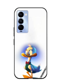 Protective Case Cover For Tecno Camon 18/18 P Donald Duck Design Multicolour