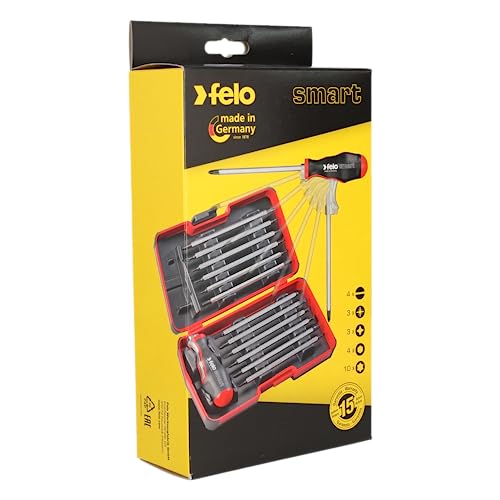 Felo 60413 Smart 13 Piece Blade Set - PH/PZ/Hex/Torx - Image 1