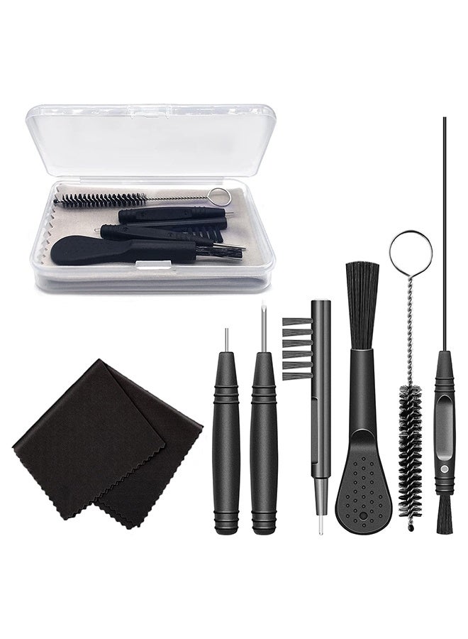 GNAFOTU 6 Pieces Hearing aid Cleaning Tools, Hearing Aid Cleaning Kits, Professional Hearing Amplifier Cleaning Brush, Earplug Cleaner Kit for Electronic Product with Storage Box - Image 1