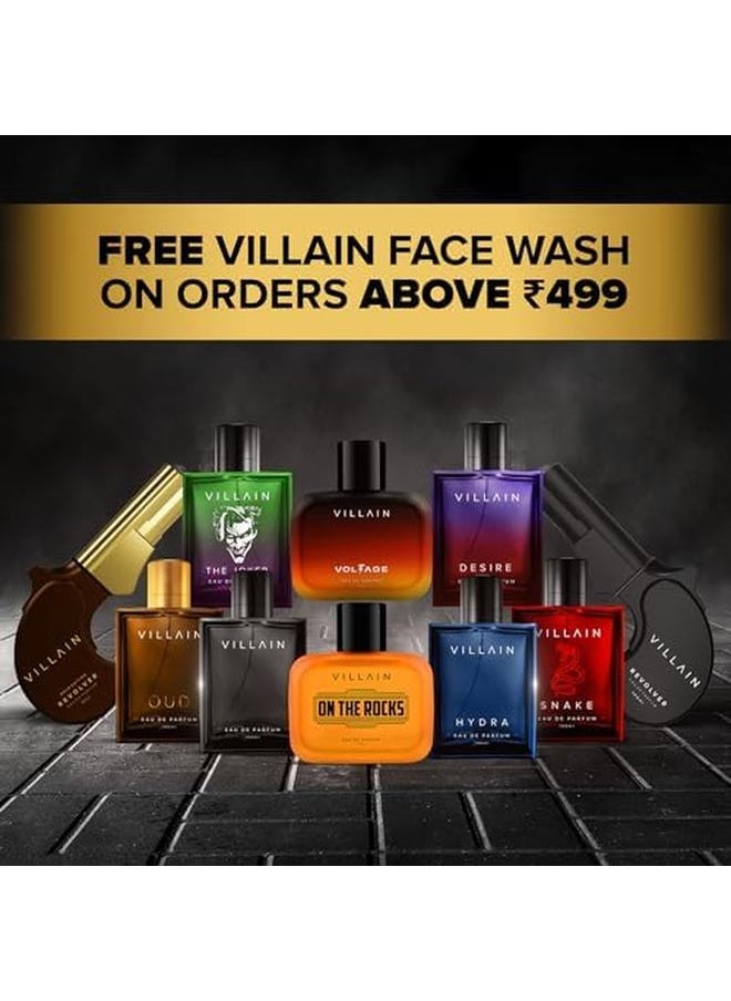 فيلين - عطر العود للرجال، أو دو بارفان، 100 مل، عطر رجالي فاخر غير فرمون مع صندل عنبر، أفضل هدية للرجال - Image 1