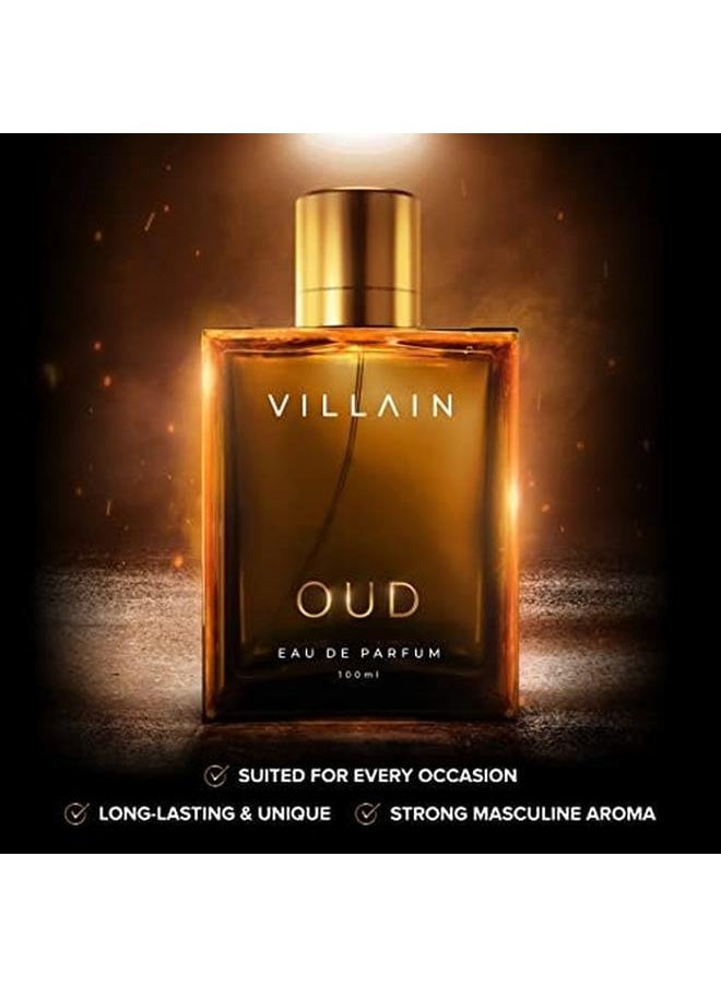 فيلين - عطر العود للرجال، أو دو بارفان، 100 مل، عطر رجالي فاخر غير فرمون مع صندل عنبر، أفضل هدية للرجال - Image 1