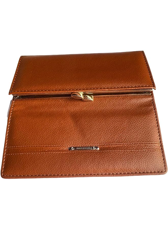 Frye Melissa Leather Wristlet, Brown - Image 1