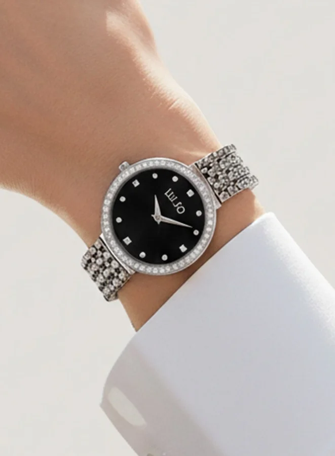 Liu Jo Liu Jo Chains Clear Black Watch - TLJ2197
