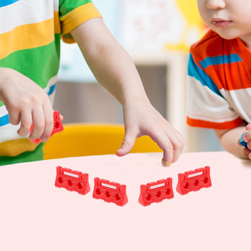 12pcs Traffic Road Barrier Simulation Traffic Fences Kids Early Teaching Cognitive Toys - Image 3