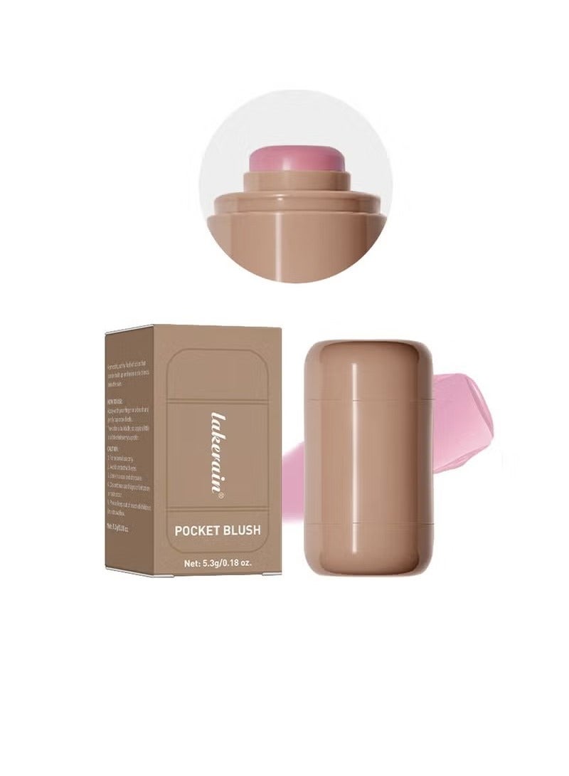 lakerain Creamy Blush for Buildable Color | Soft & Velvety Texture | Long-Lasting, Luminous Finish | Hydrating & Blendable | Natural Glow for All Skin Types - Image 1