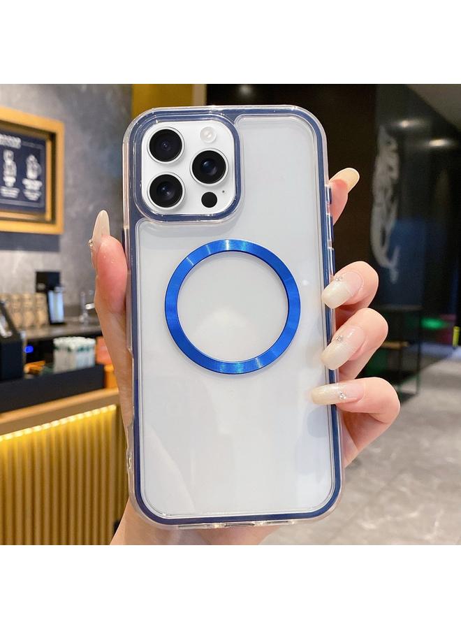 اس-توب جراب لهاتف iPhone 16 Pro Max 3 في 1 Airbag CD Texture MagSafe جراب هاتف - Image 1