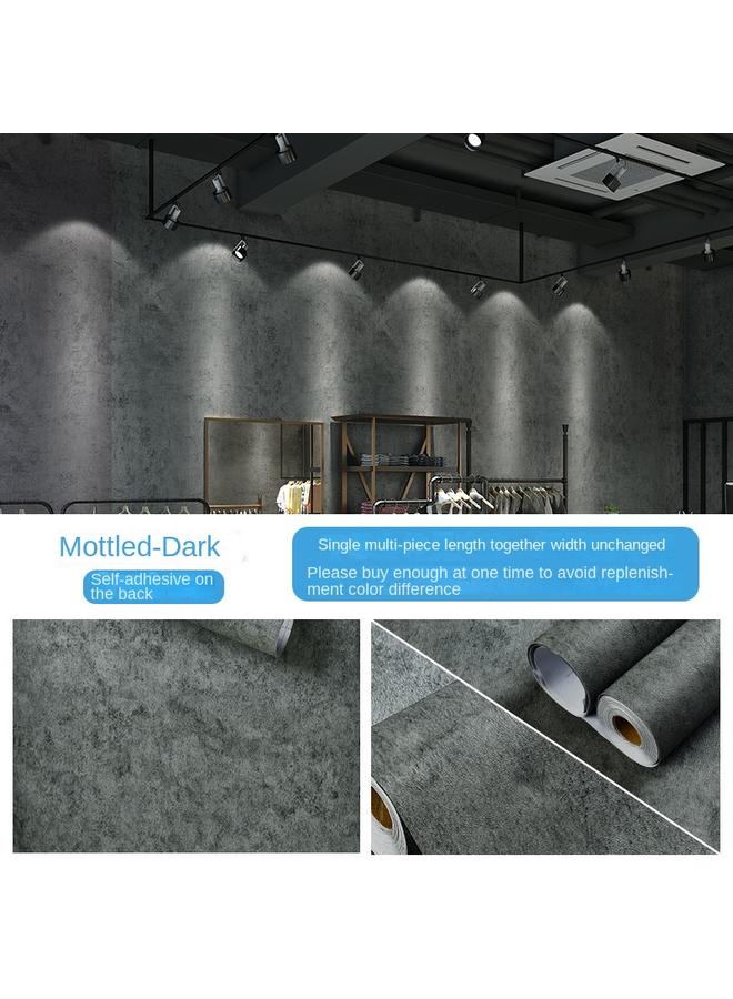 الأزرق جي دبليو ورق الحائط الخرساني القديم ، الملصق الذاتي ، ملصق صناعي مضاد للماء ، ملصق لاصق ذاتي ، متجر ملابس فندق ، ورق الحائط ، مقهى ، اللصق الذاتي - Image 1