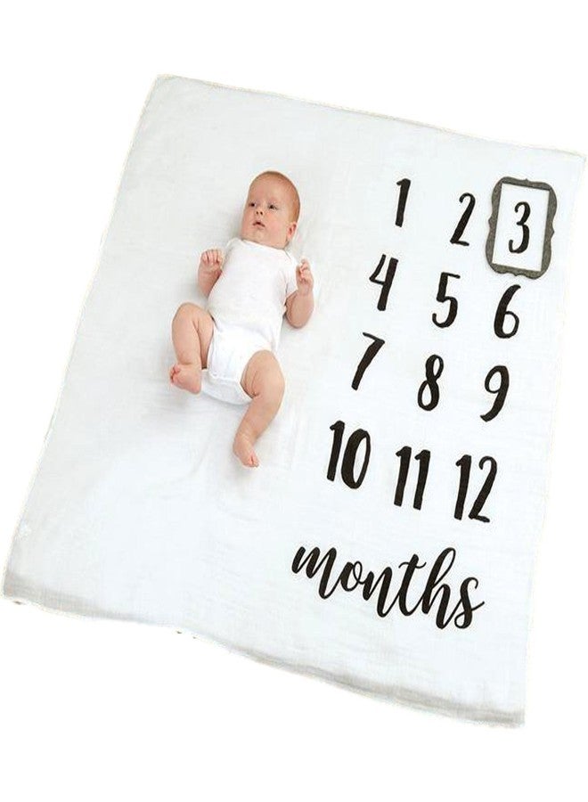 Mud Pie Monthly Milestone Blanket Photo Prop Set - Image 3