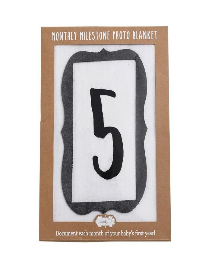 Mud Pie Monthly Milestone Blanket Photo Prop Set - Image 5
