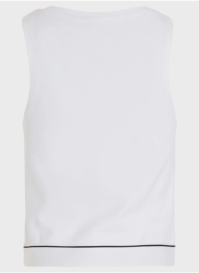 Calvin Klein Jeans Youth Logo Tape Top