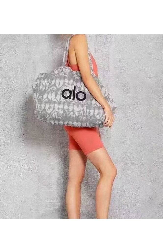 Alo  exercise fitness canvas handbag tote bag - Image 2
