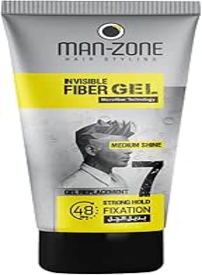 Man-Zone Strong Hold Invisible Fiber Gel 175 ml