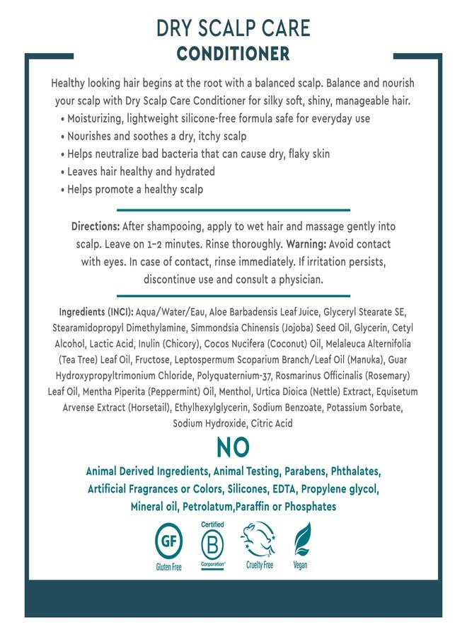 Desert Essence بلسم فروة الرأس الجافة من ديزرت إيسنس - زيت شجرة الشاي وزيت المانوكا مع الألوة والنعناع - تركيبة خفيفة وخالية من السيليكون لتخفيف فروة الرأس الجافة والحكة - يغذي ويهدئ للحصول على شعر ناعم ولامع - 8 أوقية - Image 3