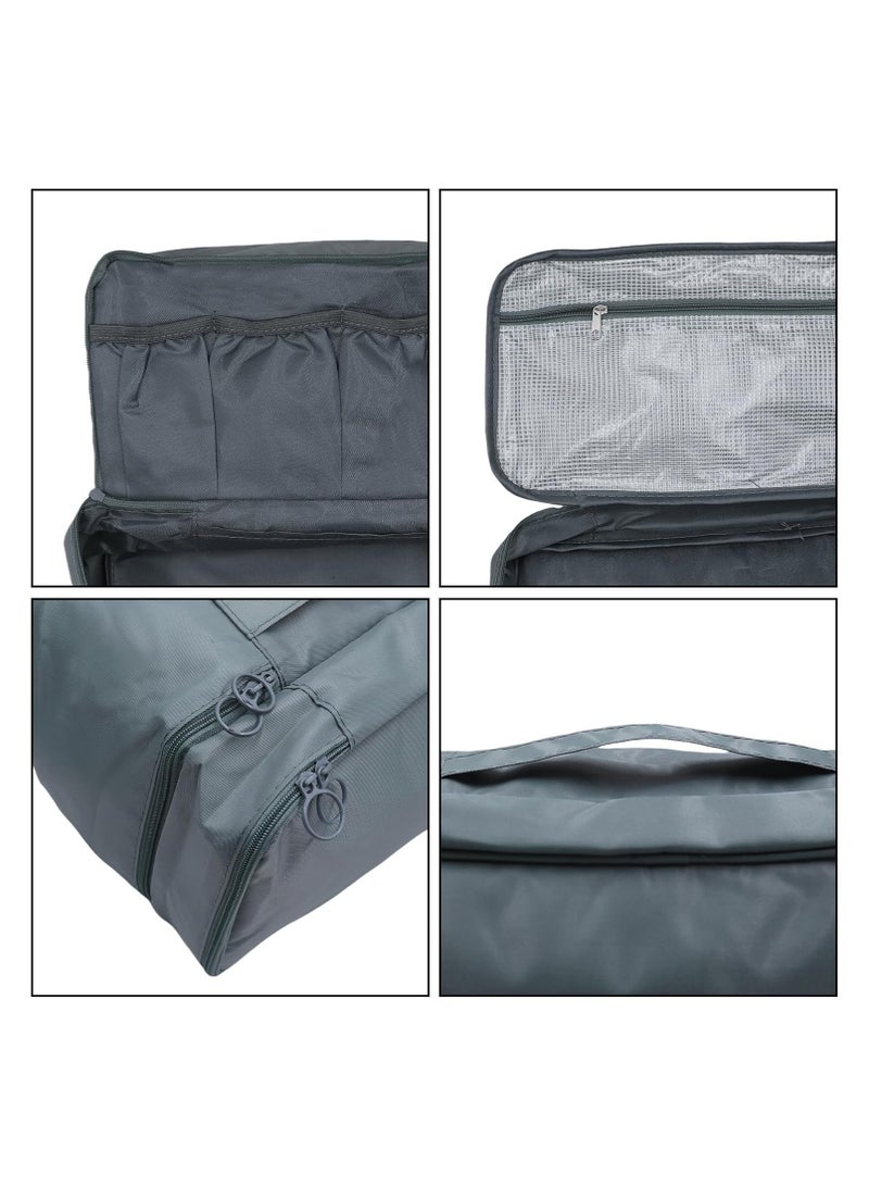 Portable Underwear Bra Storage Bag Waterproof Travel Organizers Multi-Layer Toiletry Packing Cube - Image 3