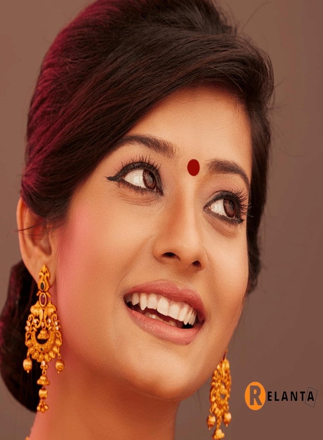 Relanta Simple Bindis For WomensGirls || Bindis For All Occasions || Simply Design || Multicolor Color || For Prosperous Festivals || For Daily Use || Pack Of 6 - Image 5