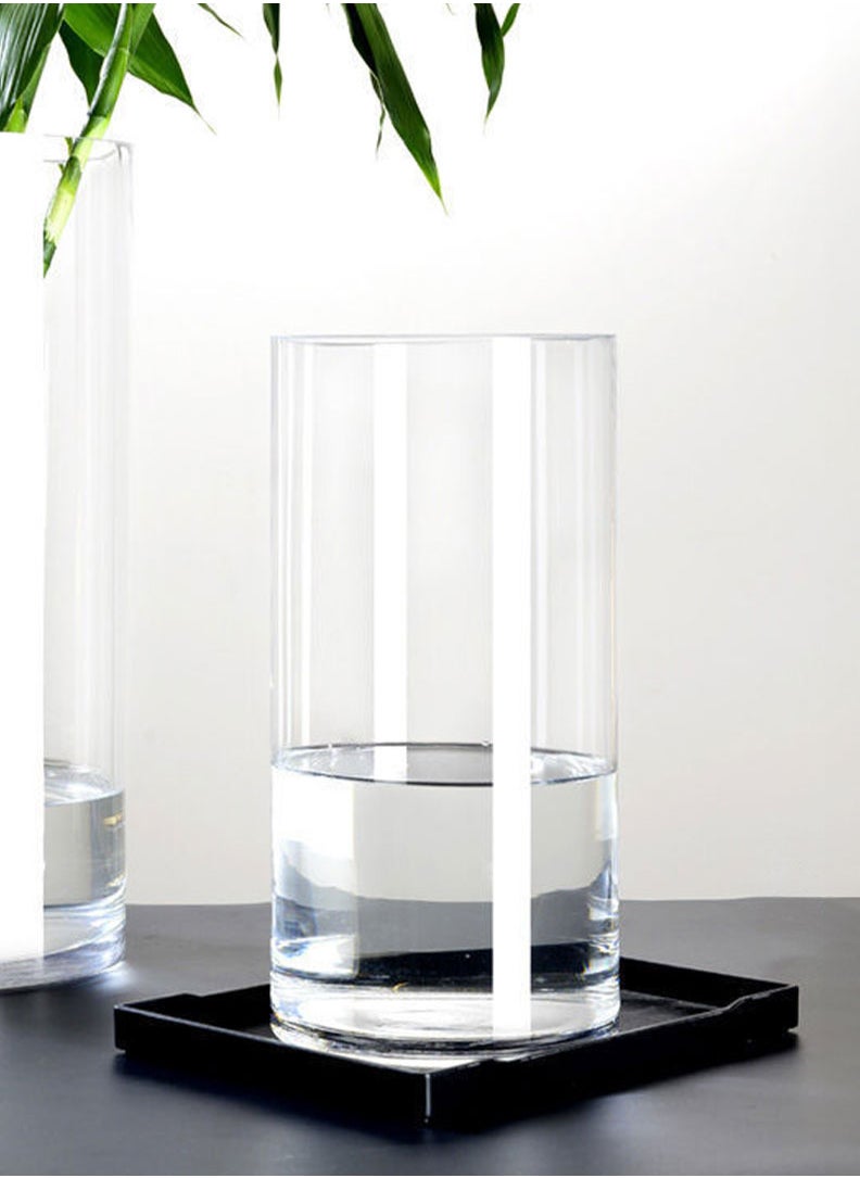 Generic Aquarium Terrarium glass tall tank 15x25cm clear  - Image 5