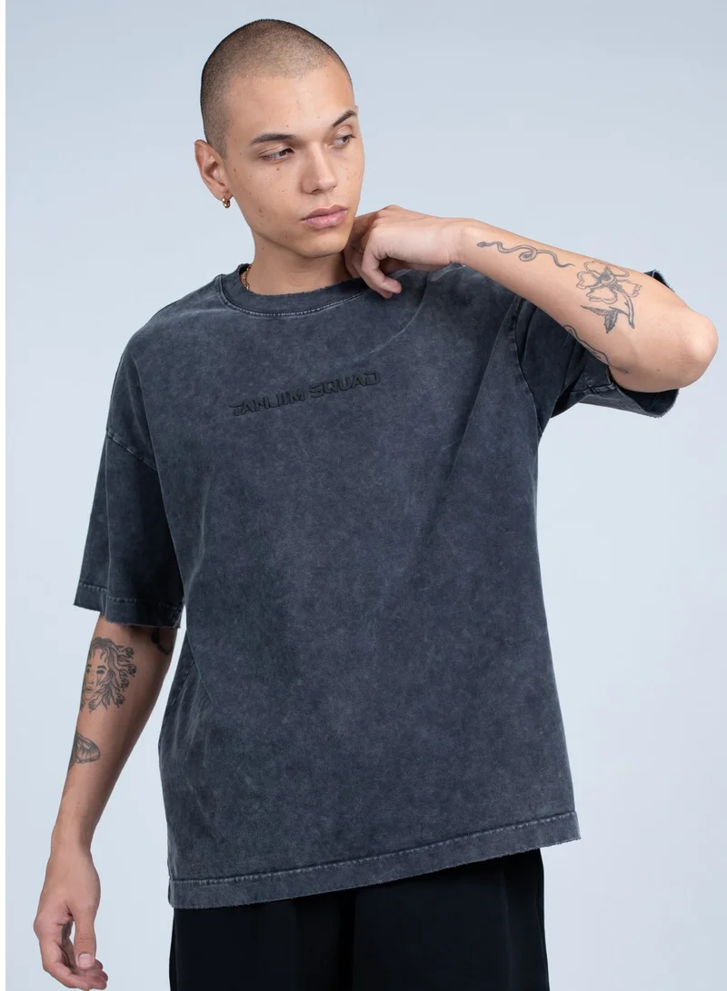 تنجيم سكواد تيشيرت كونكريت بلس - رمادي